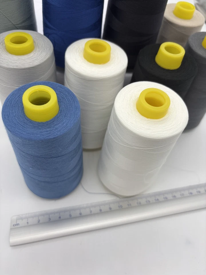 10x Overlockgarn Cobia Cone Syngarn 5000m - Qualität - Der Beste der Welt - Bild 4 von 4