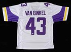 Andrew Van Ginkel Signed Minnesota Vikings Jersey (JSA COA) 2019 5th Round Pk LB — photo 1