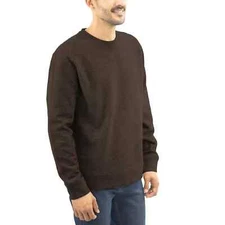 JACHS Men’s Crewneck Pullover Sweatshirt Heavyweight Fleece Relaxed Fit