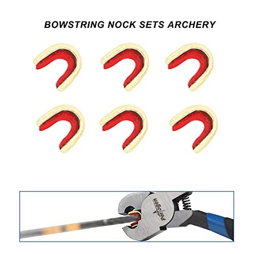 Archery Bow String Points Nock Pliers Set T Shape Bow Square Ruler Kit
