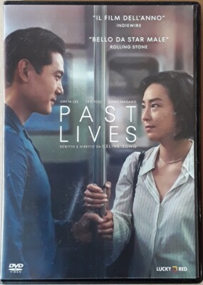 PAST LIVES di CELINE SONG con Greta Lee e Teo Yoo, 2023, DVD, come nuovo