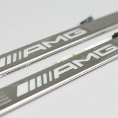 New genuine Mercedes GLA H247, GLB X247 AMG LED illuminated door sill panels