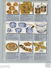 1956 PAPER AD Imported Dru Iron Ware Sauce Pan Baking Dish Casserole Oven Ware