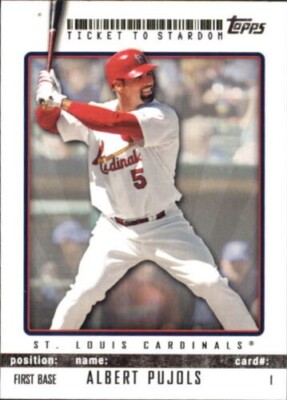 B0264- 2009 Topps Ticket to Stardom Baseball Karten 1-200 Zum Auswählen NM-MT