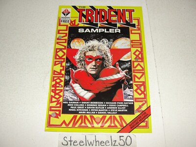 Trident Sampler #1 Comic 1988 Light Brigade Bacchus Neil Gaiman Grant Morrison