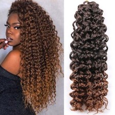 GoGo Curl Crochet Hair 14/18inch Ocean Wave Curl Crochet Braiding Hair Extension