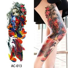 Sheets Temporary Waterproof 3D Mix Tattoos Stickers Body Art
