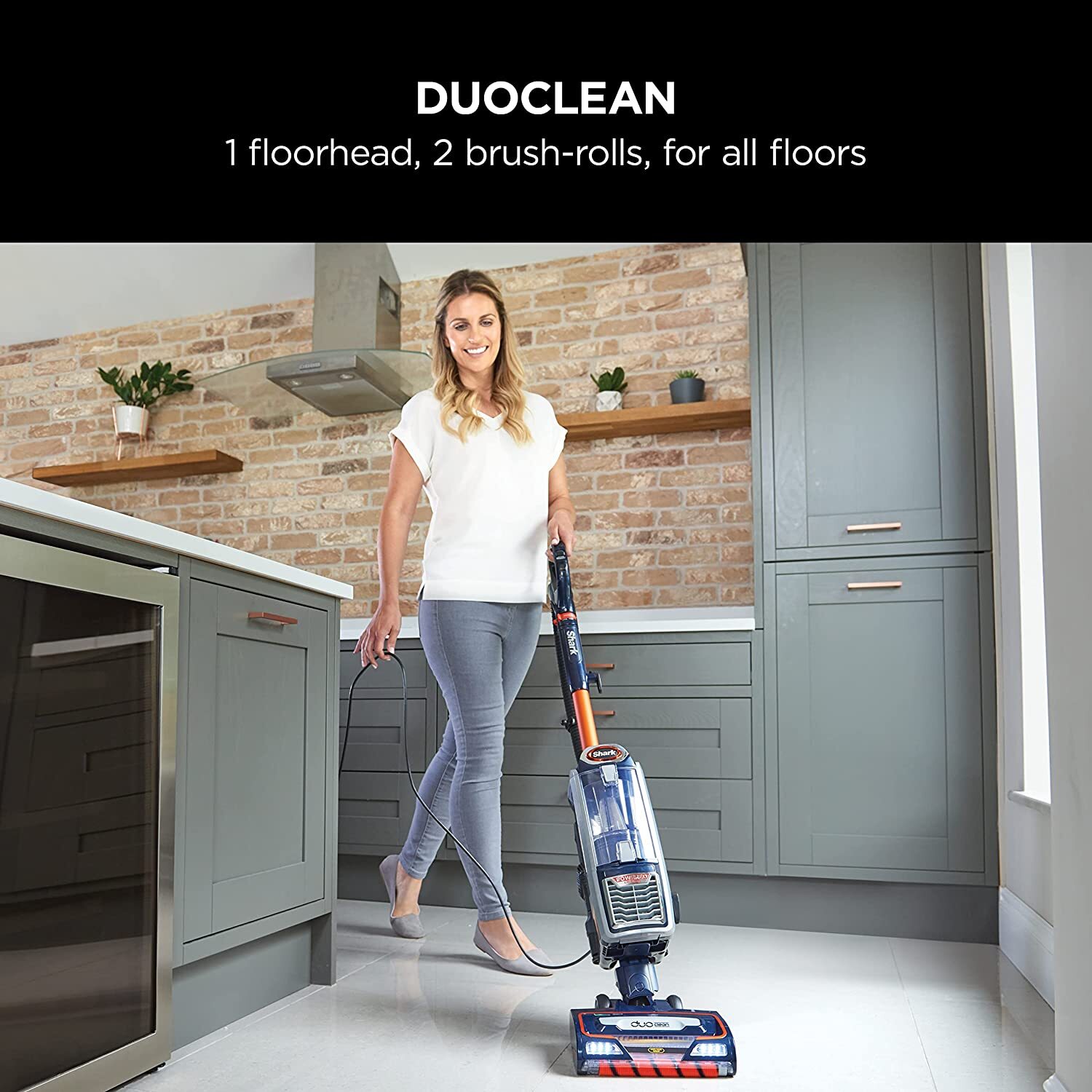 Shark Upright Vacuum Cleaner [NZ801UKT] Powered LiftAway with Anti