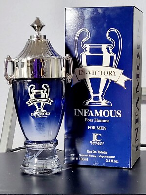 perfume for men INFAMOUS 100ml 3.4ml.oz long lasting natural spray | eBay