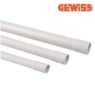 GEWISS RK Elektro Leerrohr grau 750N PVC Kunststoff 750N M 16 20 25 32 40 50 63