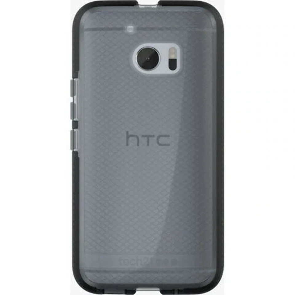 Funda Tech21 Evo Check para HTC 10 (Smokey/Negro) Foto 2 de 3