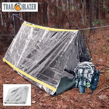 8' x 5' Trailblazer Outdoor Emergency Tent Survival Reflective Shelter Camping