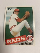 1985 Topps Cincinnati Reds Joe Price