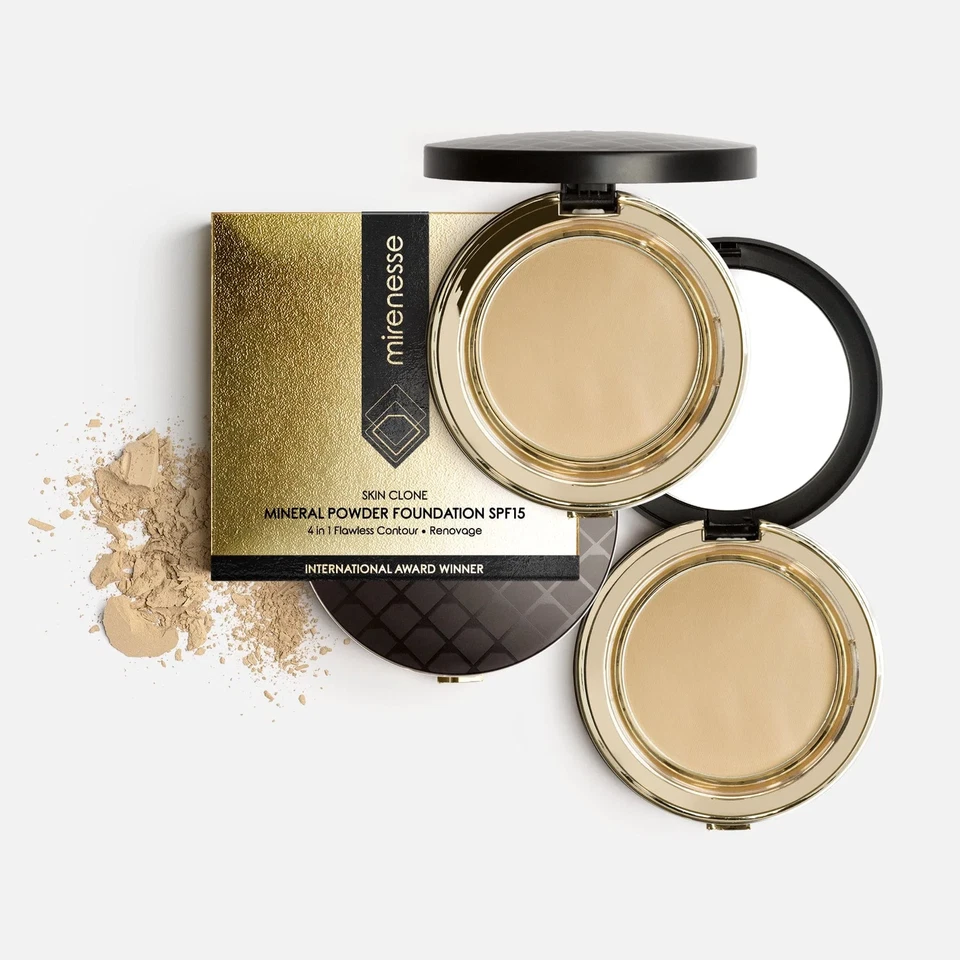 Skin Clone Mineral Powder Foundation Spf15 Full Cover Large 23. Mocha - Image 3 of 4