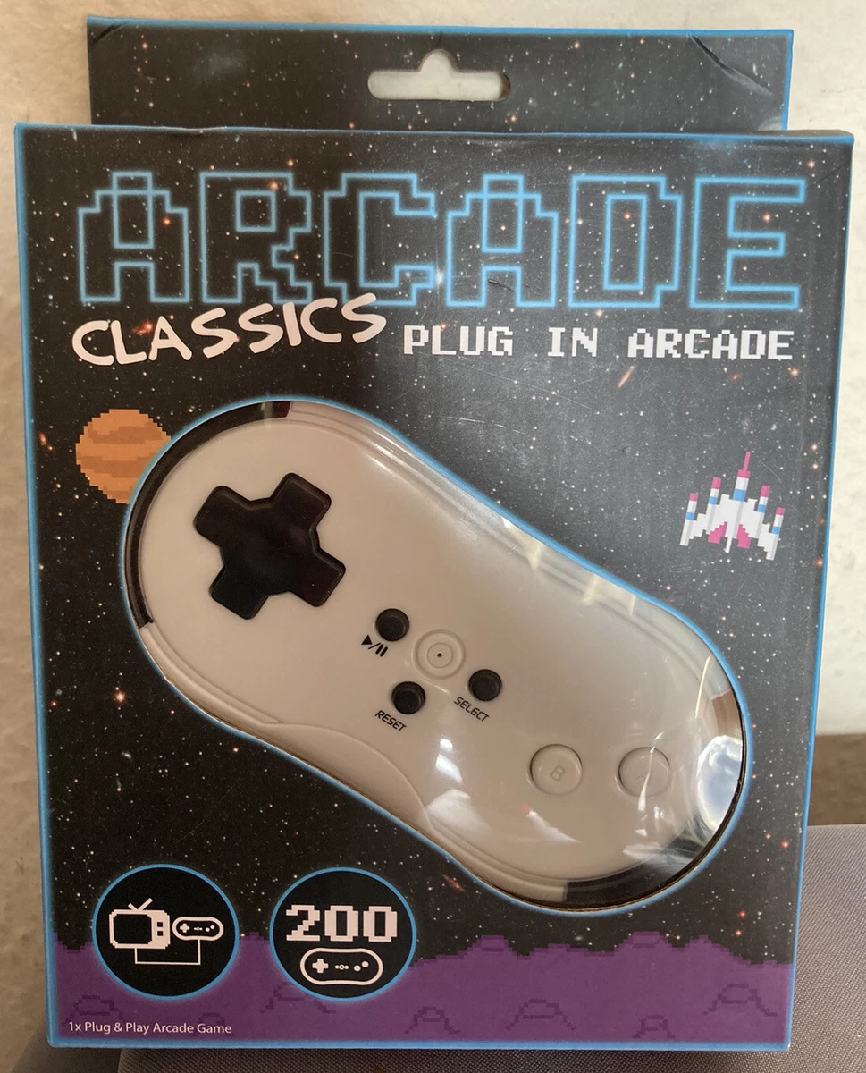 Arcade Classics Plug In Arcade 200 Games Brand New Sealed eBay