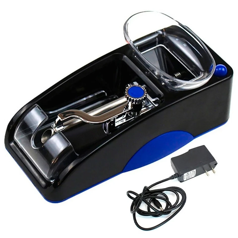 Máquina eléctrica para liar cigarrillos regulable | Entubadora de tabaco picado