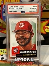 2019 Topps MLB Living Set - #183 Howie Kendrick - Graded Gem MT 10