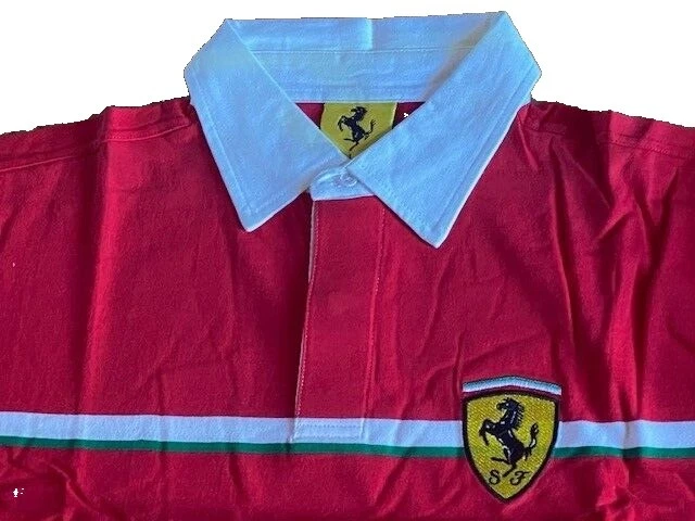 Мужские футболки Ferrari с длинным рукавом