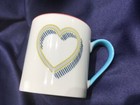 MARKS & SPENCER HEART MUG M&S HOME fine china NEVER USED! new! EXCELLENT! — photo 2