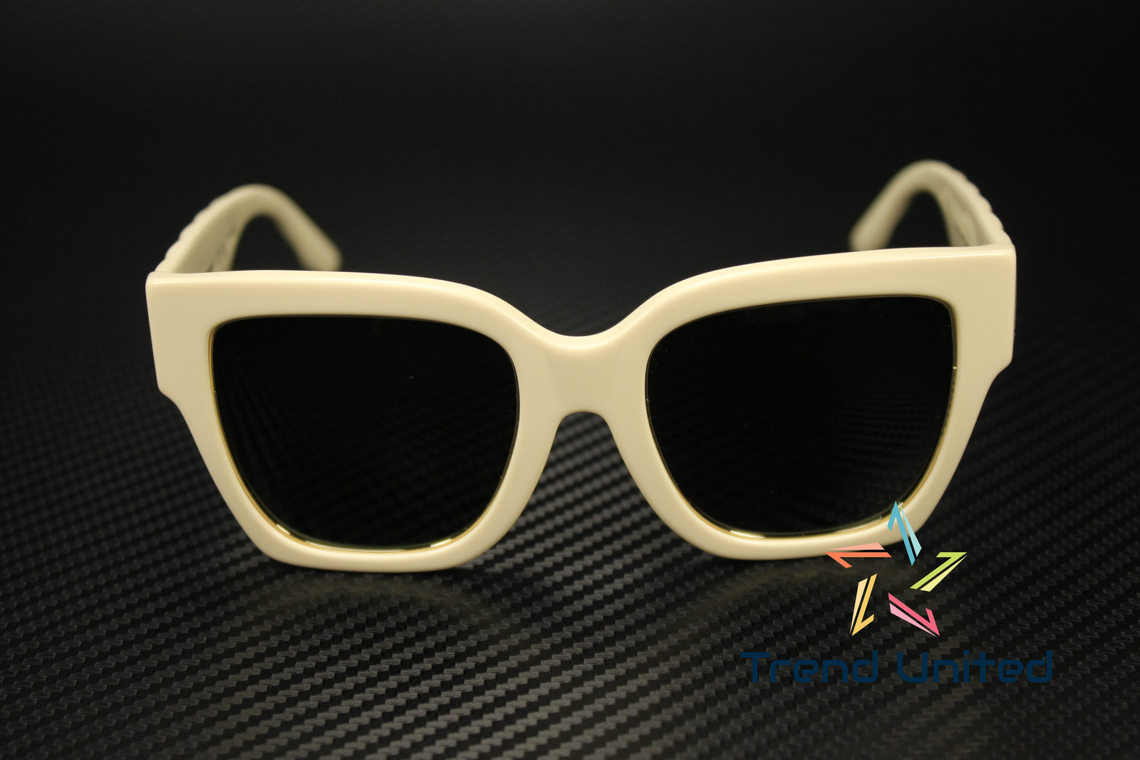 TORY BURCH TY7180U 190671 Ivory Solid Green 52 mm Women's Sunglasses eBay