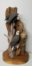 BALD EAGLE STATUE - PAUL R CARRICO - LTD Edition # 287-1500 - 19" Tall 🦅🔥RARE