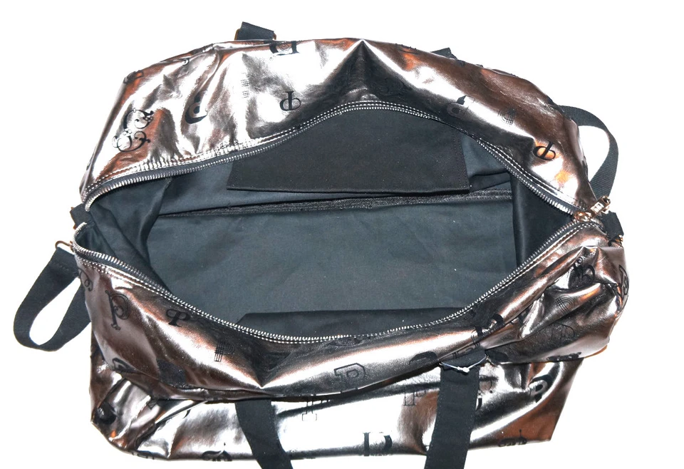 VICTORIA'S SECRET PINK Duffle Shoulder Bag Luggage Carry On Weekend Zip Tote - Image 4 of 4