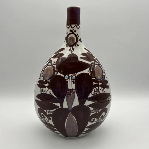 Royal Copenhagen 11” Vase Kari Christensen Tenera Danish MCM Faience 170/2740