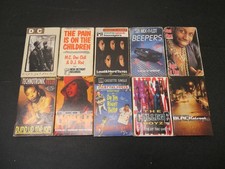 Lot of 10 Vintage Rap Hip Hop R B Cassette Tape Singles LOT 8
