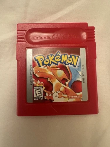 Nintendo Gameboy Pokemon Red Version Game Cartridge Tested Working