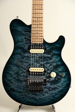 Music MAN Axis Yucatan Blue Quilt 2024 Used Electric Guitar [AUTH]