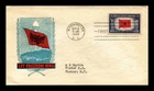 US COVER ALBANIA OVERRUN COUNTRIES FDC SCOTT 918 IOOR CACHET