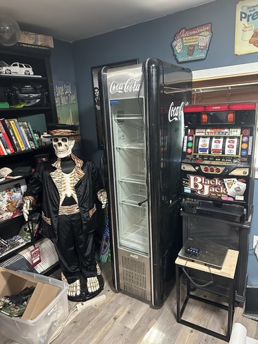 Frigo Glass Retro Style Glass Front Commercial Coke Refrigerator