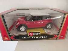 Burago Mini Cooper Gold Collection 1:18 Made in italy, Vintage but new.