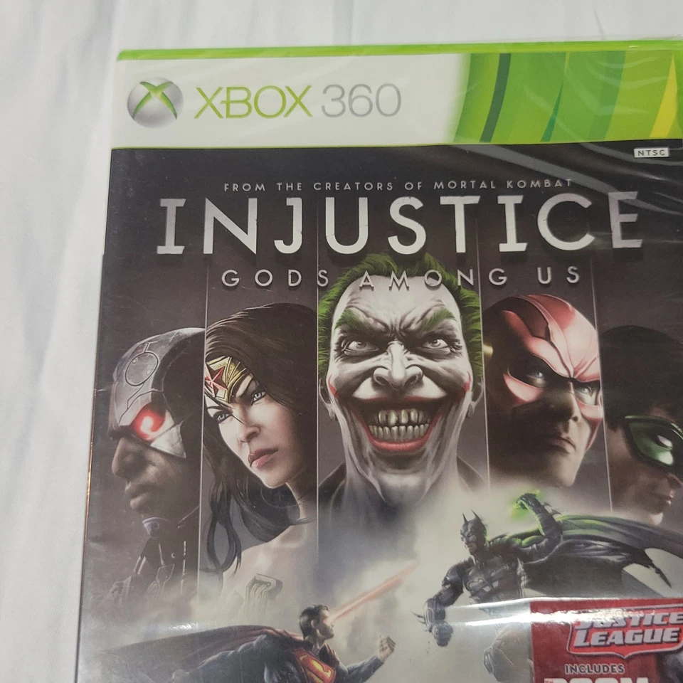 Injustice: Gods Among Us XBOX 360 BRAND NEW SEALED video game DC Comics WOW  - Image 4 of 4