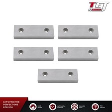 5 Pack 6 2 0.75" Machinable Aluminum For 6" Vise 6 2 3/4 10 Jaws Soft Jaws