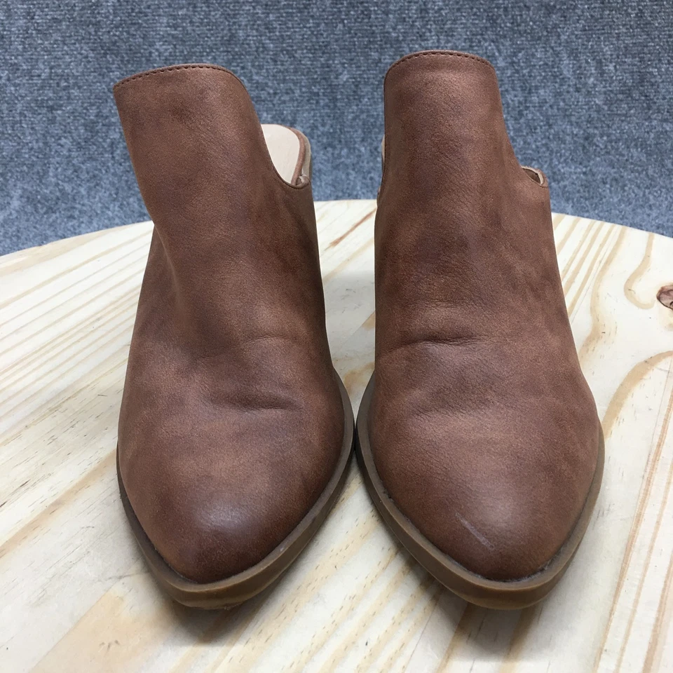 Zigi Soho Zapatos Mujer 9 Maurine Mule Marrón Informal Cómodo Punta Bloque Foto 4 de 4