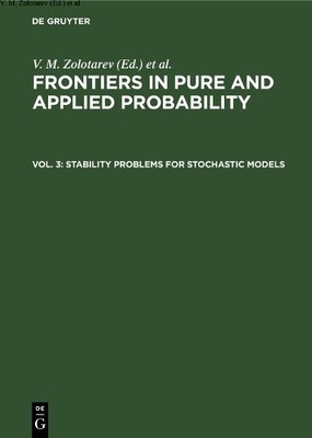 V.M. Zolotarev Stability Problems for Stochastic Models (Hardback)