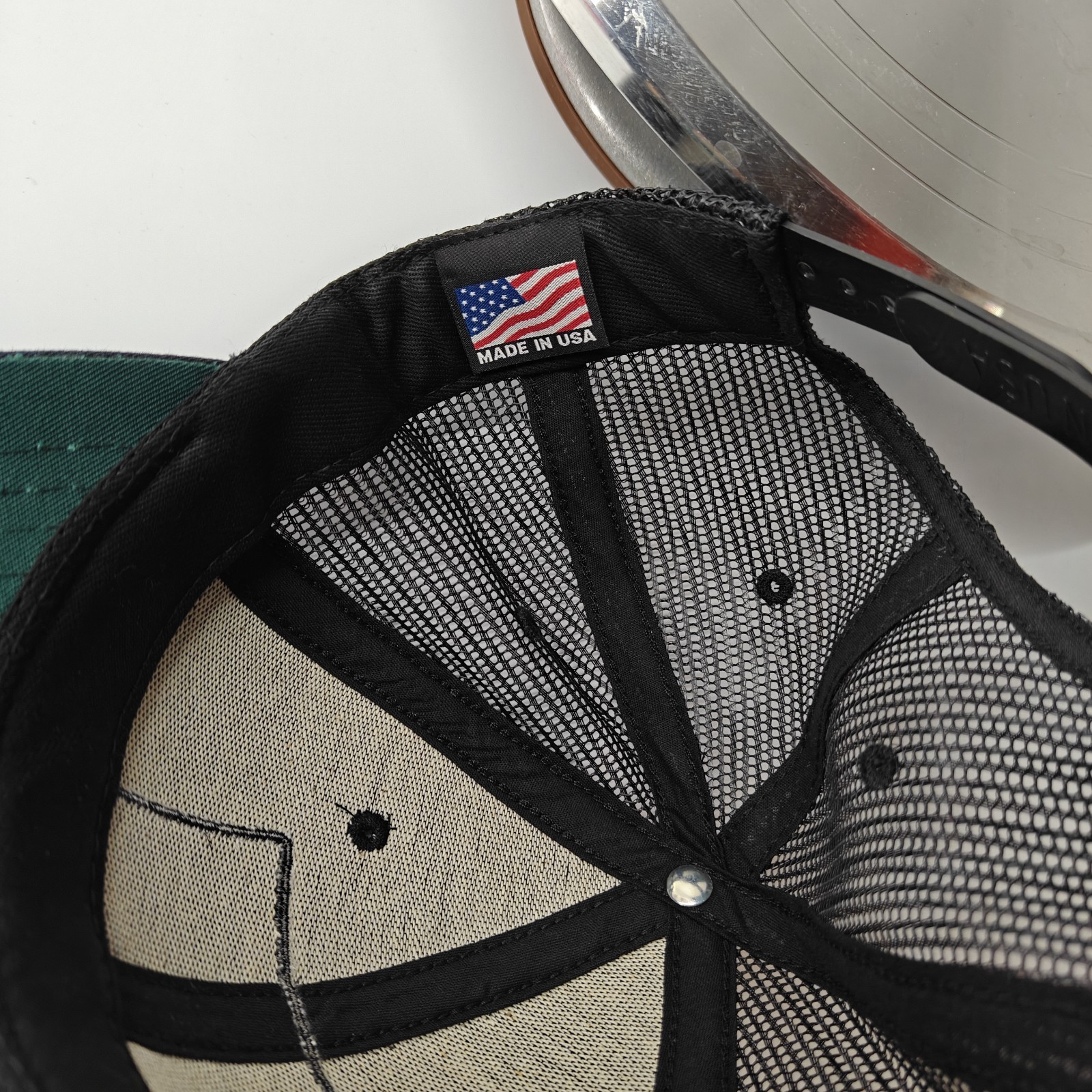 black graphic cap featuring a patch commemorating… - image 7