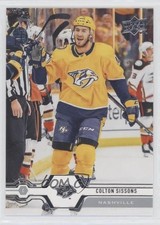 2019-20 Upper Deck Colton Sissons #391 0a4