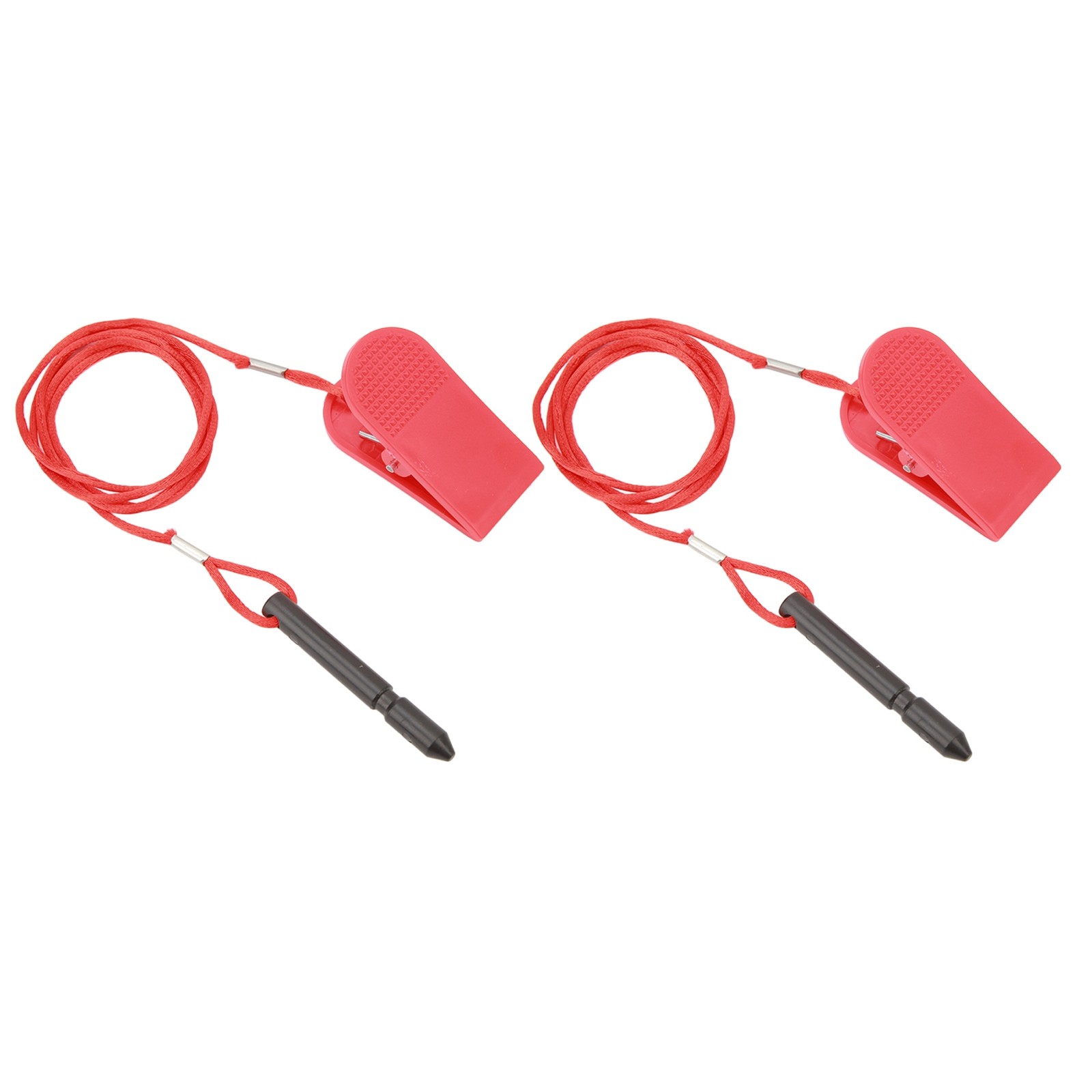 2Pcs Treadmill Safety Key Running Machine Safety Switch Safety Lock Emergency St