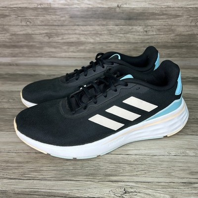 Adidas Womens Size 7.5 Start Your Run Black Running Sneakers Shoes Light Motion