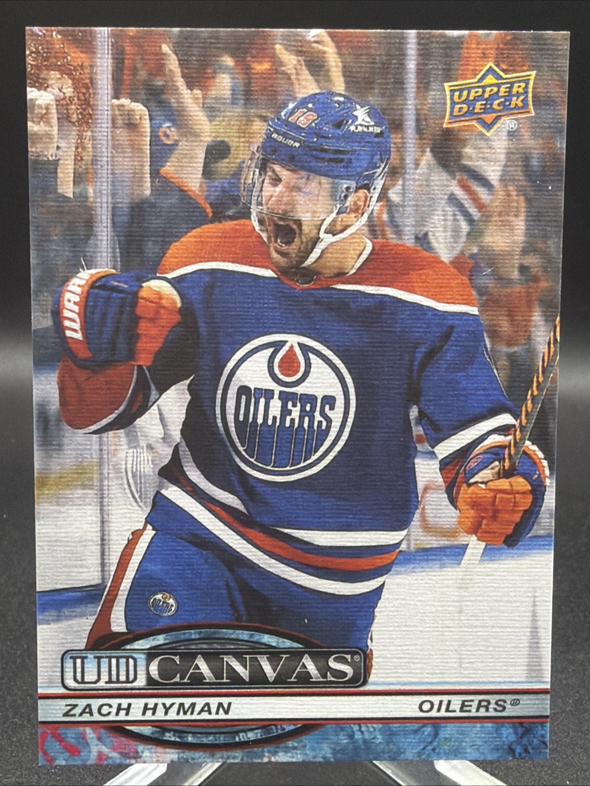2025-26 Upper Deck Extended Series - UD Canvas #C-279 Zach Hyman Oilers