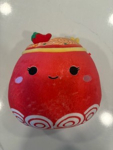 Squishmallow 8" Odion The Chili Spicy Ramen Noodles Bowl Plush Toy