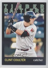 2013 Topps Heritage Minor League Edition Black 10/96 Clint Coulter #218 0o9