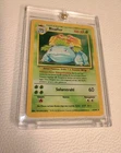 Pokemon German Bisaflor Venusaur 15/102 Base Set Holo Rare German Vintage Card