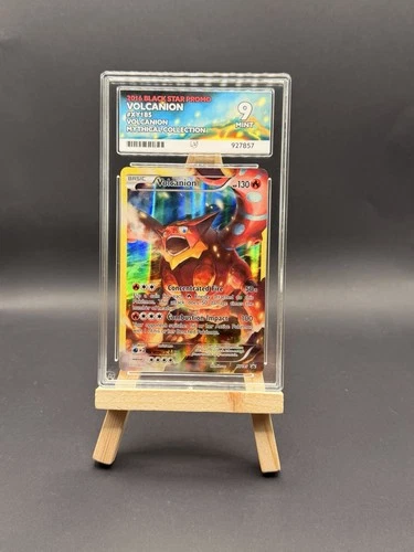 Pokemon X & Y Black Star Promo XY185 Volcanion Full Art ACE 9