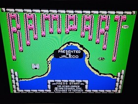 ORIGINAL NINTENDO NES RAMPART GAME CARTRIDGE ONLY TESTED