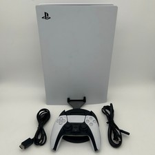 Sony PlayStation 5 PS5 Disc Edition CFI-1115A 825GB w/ Controller, Stand & Cords
