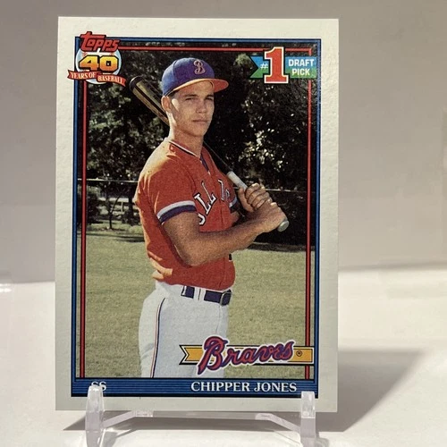 1991 Topps - #333 Chipper Jones (RC) MINT Card