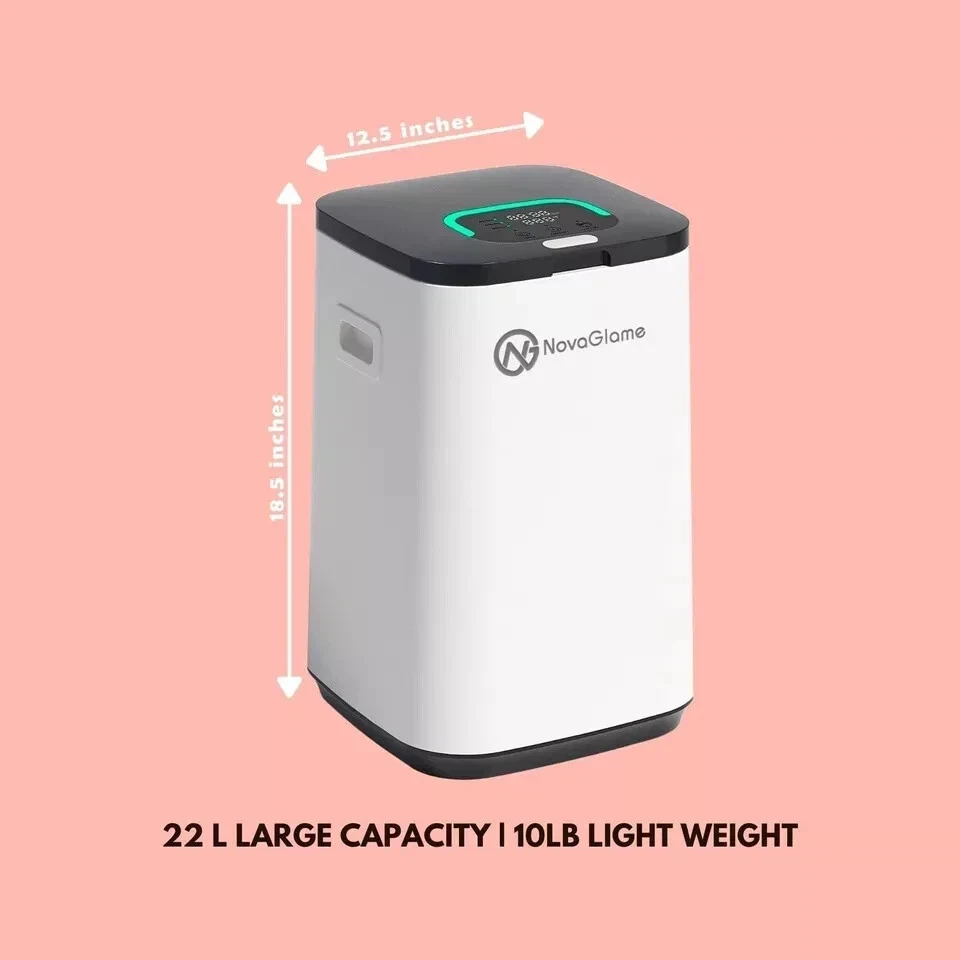 Cubo calentador de toallas caliente grande para spa, baño salón temporizador automático pantalla de lujo Foto 3 de 4